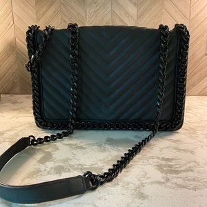 Aldo Greenwald Crossbody Quilted Black Bag